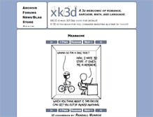 Tablet Screenshot of 3d.xkcd.com
